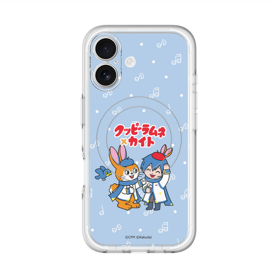 スリムプロテクションプレミアムケース with MagSafe［ 初音ミク×クッピーラムネ - KAITO×クッピー - デフォルメイラスト ］