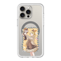 スリムプロテクションプレミアムケース with MagSafe［ 初音ミク×クッピーラムネ - 鏡音リン×ラム - 等身イラスト1 ］