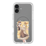 スリムプロテクションプレミアムケース with MagSafe［ 初音ミク×クッピーラムネ - 鏡音リン×ラム - 等身イラスト1 ］