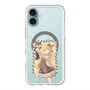 スリムプロテクションプレミアムケース with MagSafe［ 初音ミク×クッピーラムネ - 鏡音リン×ラム - 等身イラスト1 ］