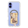 スリムプロテクションプレミアムケース with MagSafe［ 初音ミク×クッピーラムネ - 鏡音リン×ラム - 等身イラスト1 ］