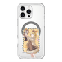 スリムプロテクションプレミアムケース with MagSafe［ 初音ミク×クッピーラムネ - 鏡音リン×ラム - 等身イラスト1 ］