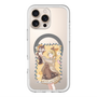 スリムプロテクションプレミアムケース with MagSafe［ 初音ミク×クッピーラムネ - 鏡音リン×ラム - 等身イラスト1 ］