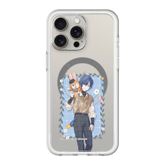 スリムプロテクションプレミアムケース with MagSafe［ 初音ミク×クッピーラムネ - KAITO×クッピー - 等身イラスト1 ］