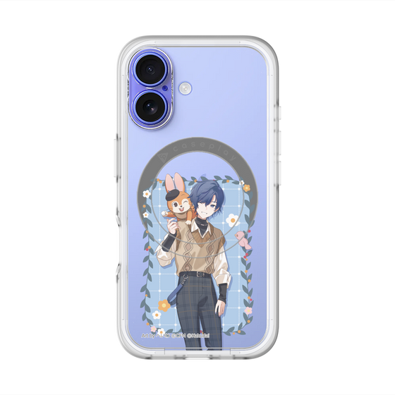 スリムプロテクションプレミアムケース with MagSafe［ 初音ミク×クッピーラムネ - KAITO×クッピー - 等身イラスト1 ］