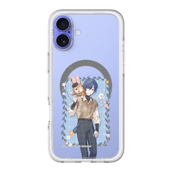 スリムプロテクションプレミアムケース with MagSafe［ 初音ミク×クッピーラムネ - KAITO×クッピー - 等身イラスト1 ］