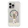スリムプロテクションプレミアムケース with MagSafe［ 初音ミク×クッピーラムネ - 鏡音レン×クッピー - 等身イラスト2 ］