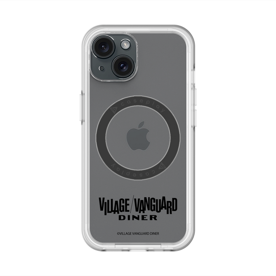 スリムプロテクションプレミアムケース with MagSafe［ ヴィレッジヴァンガードダイナー - ロゴ ］