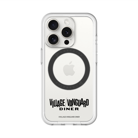 スリムプロテクションプレミアムケース with MagSafe［ ヴィレッジヴァンガードダイナー - ロゴ ］