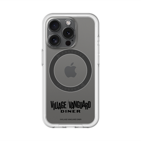 スリムプロテクションプレミアムケース with MagSafe［ ヴィレッジヴァンガードダイナー - ロゴ ］