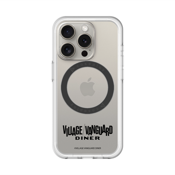 スリムプロテクションプレミアムケース with MagSafe［ ヴィレッジヴァンガードダイナー - ロゴ ］