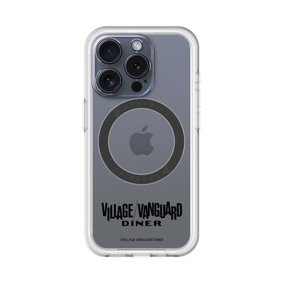 スリムプロテクションプレミアムケース with MagSafe［ ヴィレッジヴァンガードダイナー - ロゴ ］