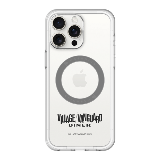 スリムプロテクションプレミアムケース with MagSafe［ ヴィレッジヴァンガードダイナー - ロゴ ］