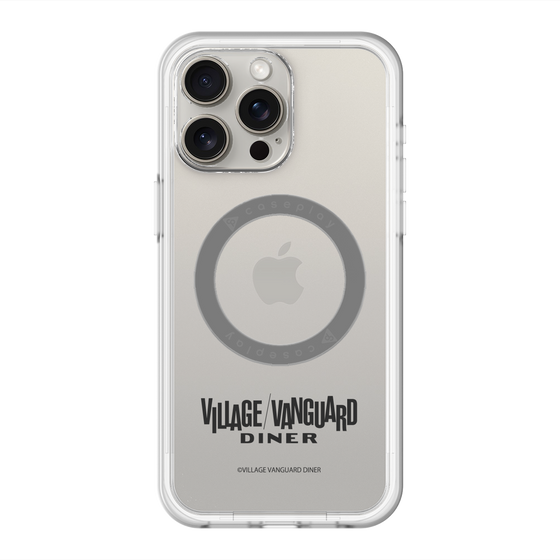 スリムプロテクションプレミアムケース with MagSafe［ ヴィレッジヴァンガードダイナー - ロゴ ］