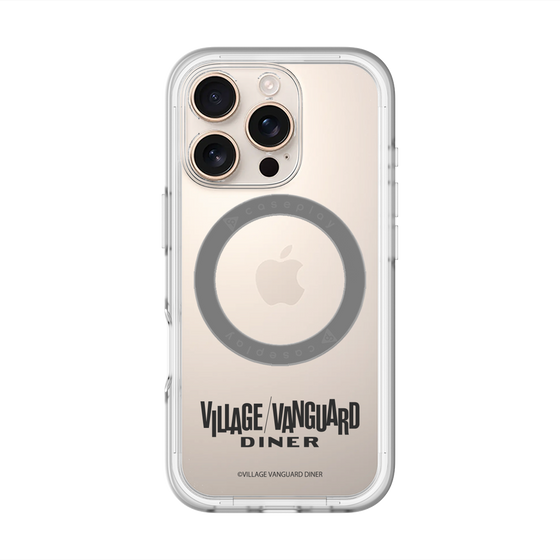 スリムプロテクションプレミアムケース with MagSafe［ ヴィレッジヴァンガードダイナー - ロゴ ］
