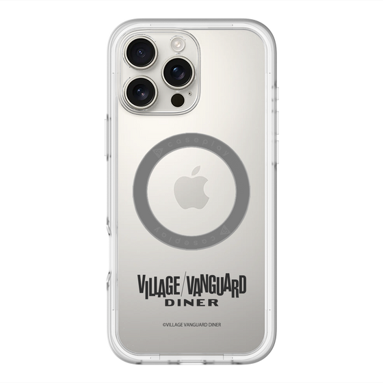 スリムプロテクションプレミアムケース with MagSafe［ ヴィレッジヴァンガードダイナー - ロゴ ］