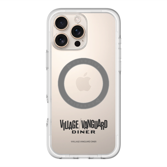 スリムプロテクションプレミアムケース with MagSafe［ ヴィレッジヴァンガードダイナー - ロゴ ］