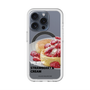 スリムプロテクションプレミアムケース with MagSafe［ ヴィレッジヴァンガードダイナー - ストロベリー＆クリームパンケーキ ］