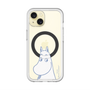 スリムプロテクションプレミアムケース with MagSafe［ MOOMIN - Familiar face ］