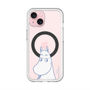スリムプロテクションプレミアムケース with MagSafe［ MOOMIN - Familiar face ］