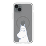 スリムプロテクションプレミアムケース with MagSafe［ MOOMIN - Familiar face ］