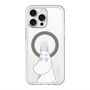 スリムプロテクションプレミアムケース with MagSafe［ MOOMIN - Familiar face ］