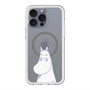 スリムプロテクションプレミアムケース with MagSafe［ MOOMIN - Familiar face ］