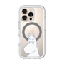 スリムプロテクションプレミアムケース with MagSafe［ MOOMIN - Familiar face ］