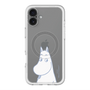 スリムプロテクションプレミアムケース with MagSafe［ MOOMIN - Familiar face ］