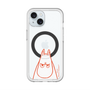 スリムプロテクションプレミアムケース with MagSafe［ MOOMIN - Angry face ］