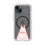 スリムプロテクションプレミアムケース with MagSafe［ MOOMIN - Angry face ］