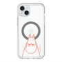スリムプロテクションプレミアムケース with MagSafe［ MOOMIN - Angry face ］