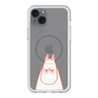 スリムプロテクションプレミアムケース with MagSafe［ MOOMIN - Angry face ］