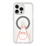 スリムプロテクションプレミアムケース with MagSafe［ MOOMIN - Angry face ］