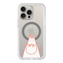 スリムプロテクションプレミアムケース with MagSafe［ MOOMIN - Angry face ］