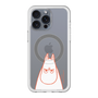 スリムプロテクションプレミアムケース with MagSafe［ MOOMIN - Angry face ］