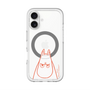 スリムプロテクションプレミアムケース with MagSafe［ MOOMIN - Angry face ］
