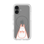 スリムプロテクションプレミアムケース with MagSafe［ MOOMIN - Angry face ］
