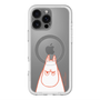 スリムプロテクションプレミアムケース with MagSafe［ MOOMIN - Angry face ］