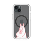 スリムプロテクションプレミアムケース with MagSafe［ MOOMIN - Blushing face ］