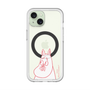 スリムプロテクションプレミアムケース with MagSafe［ MOOMIN - Blushing face ］