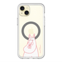スリムプロテクションプレミアムケース with MagSafe［ MOOMIN - Blushing face ］