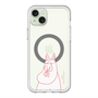 スリムプロテクションプレミアムケース with MagSafe［ MOOMIN - Blushing face ］