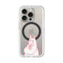 スリムプロテクションプレミアムケース with MagSafe［ MOOMIN - Blushing face ］