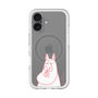 スリムプロテクションプレミアムケース with MagSafe［ MOOMIN - Blushing face ］