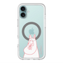 スリムプロテクションプレミアムケース with MagSafe［ MOOMIN - Blushing face ］