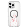 スリムプロテクションプレミアムケース with MagSafe［ MOOMIN - Blushing face ］