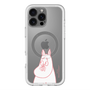 スリムプロテクションプレミアムケース with MagSafe［ MOOMIN - Blushing face ］