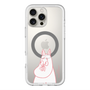 スリムプロテクションプレミアムケース with MagSafe［ MOOMIN - Blushing face ］