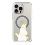 スリムプロテクションプレミアムケース with MagSafe［ MOOMIN - Happy face ］